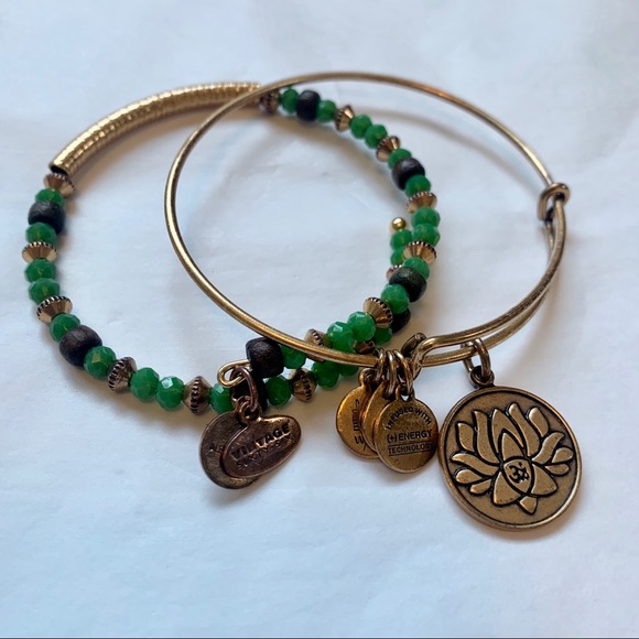 Alex and Ani | Gold Bracelet Bundle - Picture 1 of 3